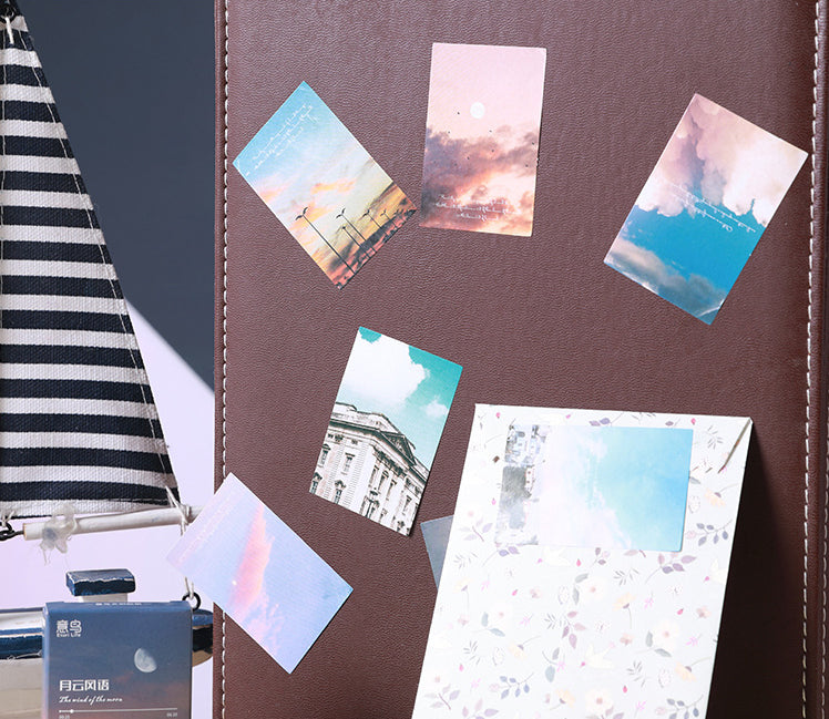 The Wind of the Moon Box Sticker Set