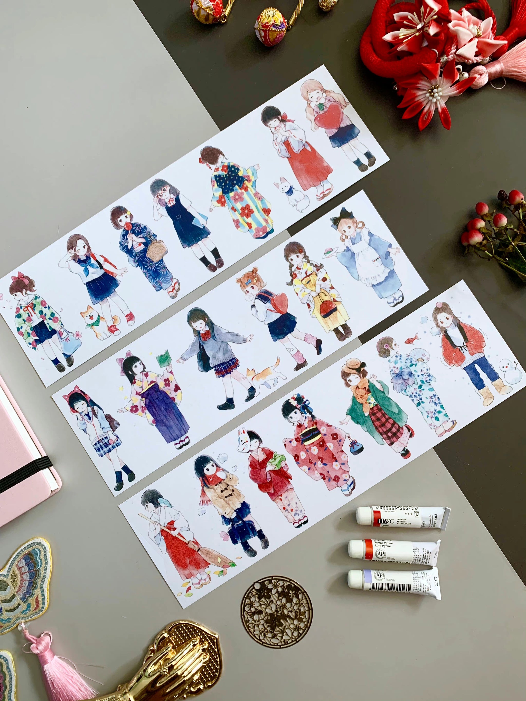 Tianxiaobao's Starry Sky: The Girls Masking Tape