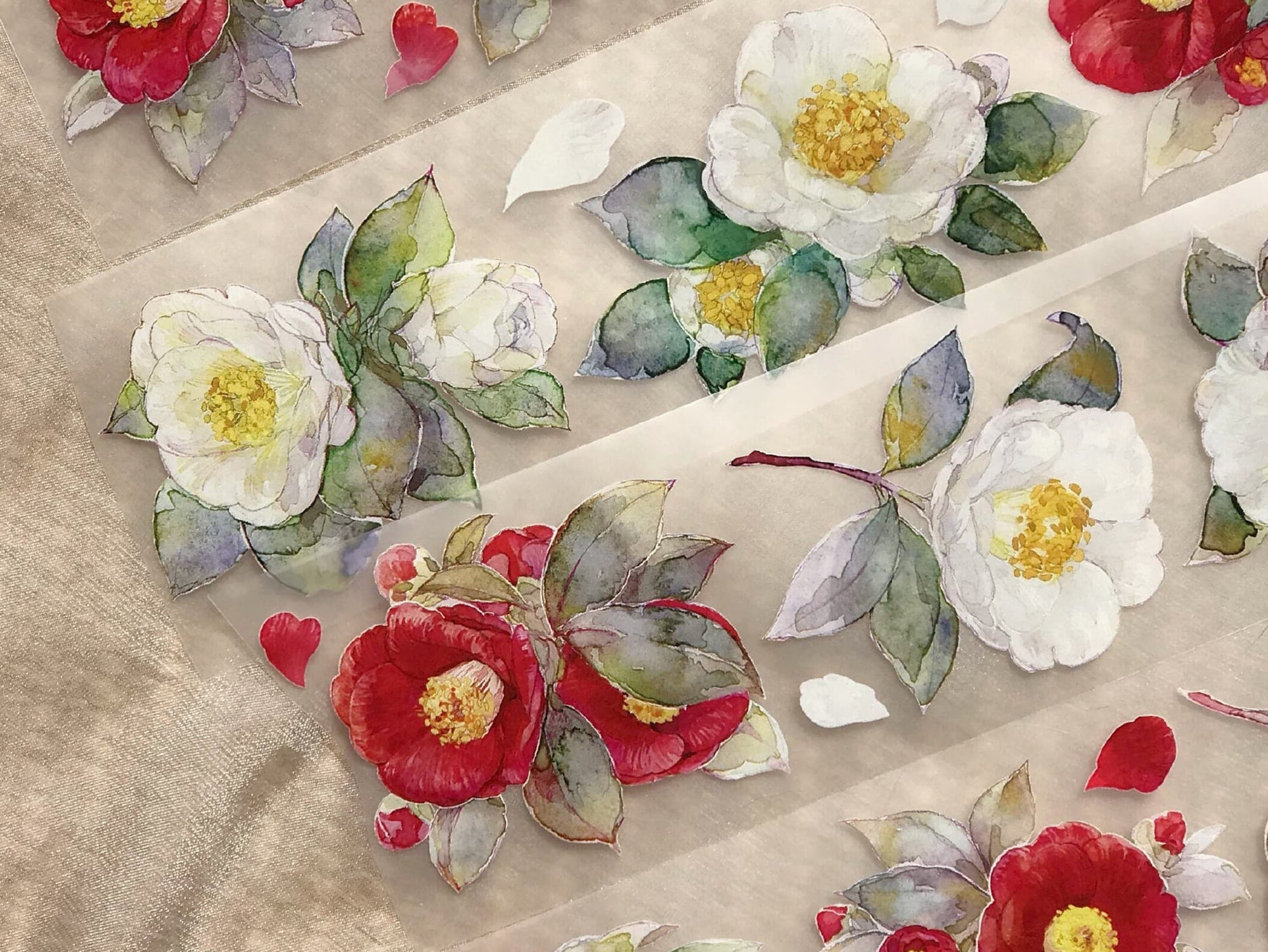 TIBR Washi Tape: Camellia