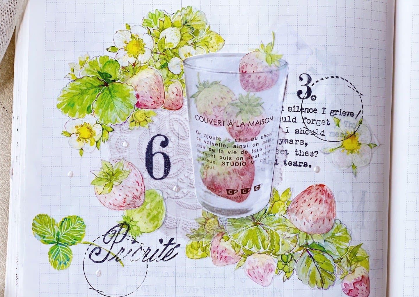 TIBR Washi Tape: Strawberry