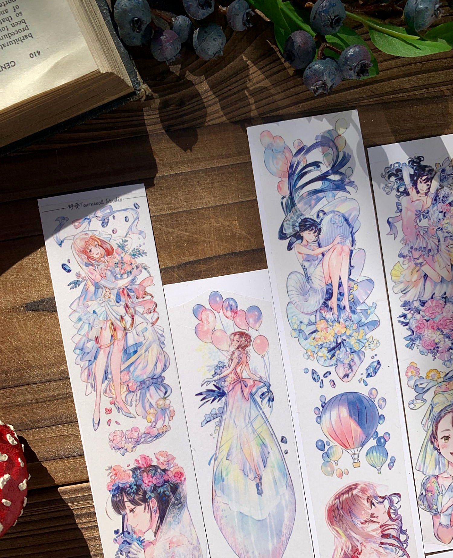 Tournesol Studio Masking Tape: Flower Bride