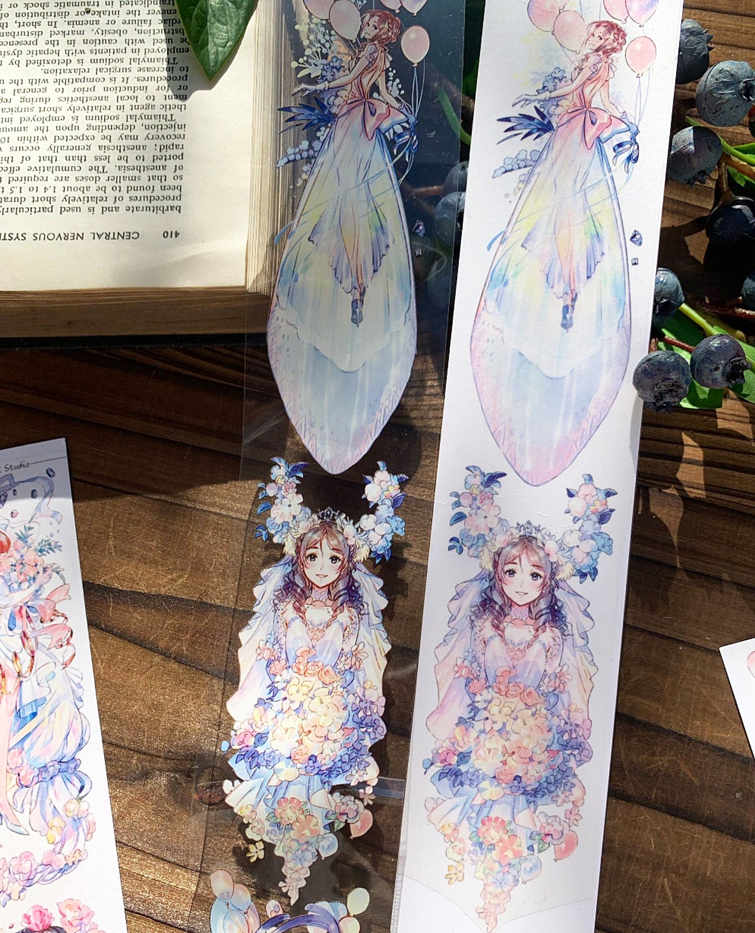 Tournesol Studio Masking Tape: Flower Bride