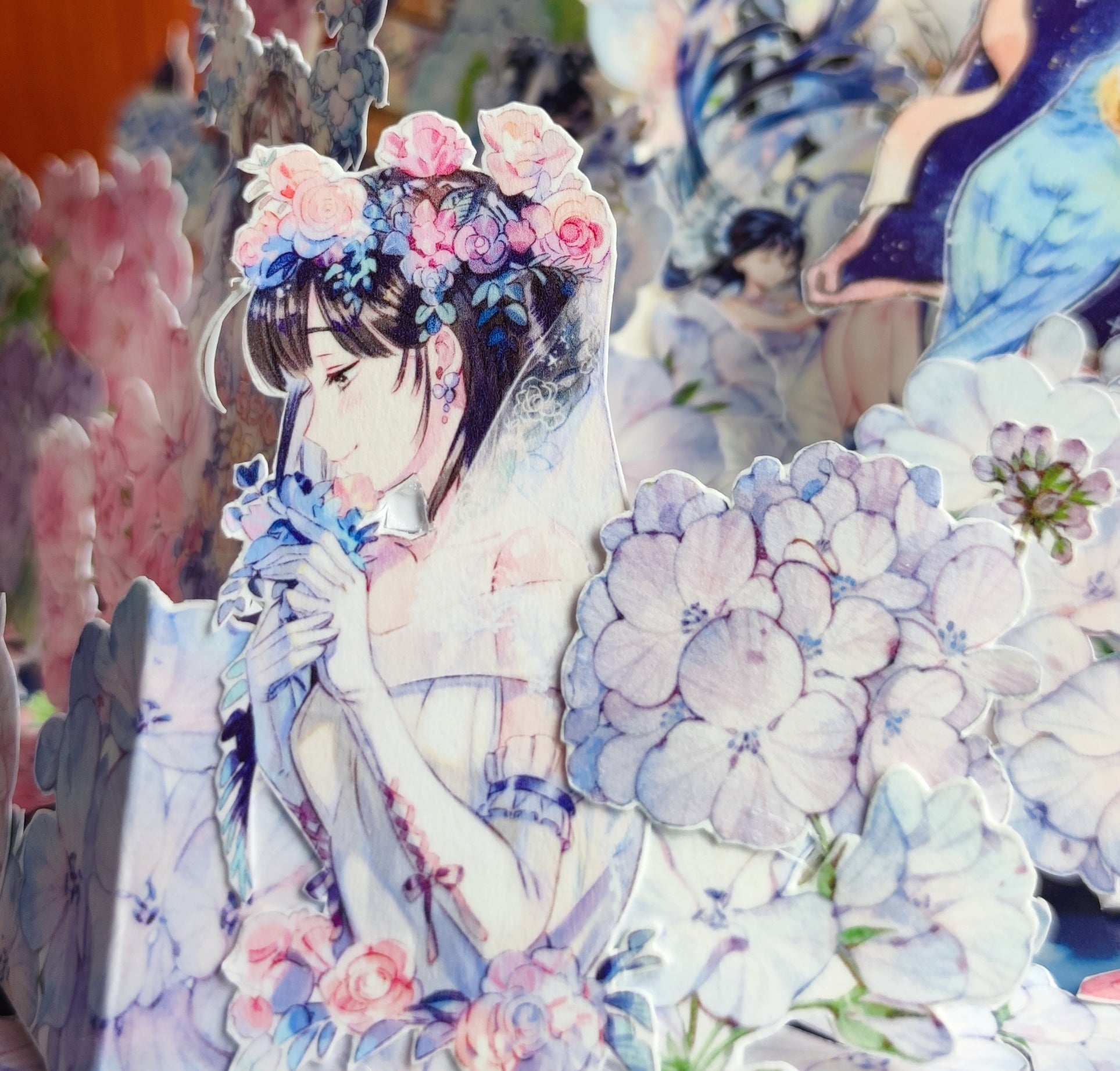 Tournesol Studio Masking Tape: Flower Bride