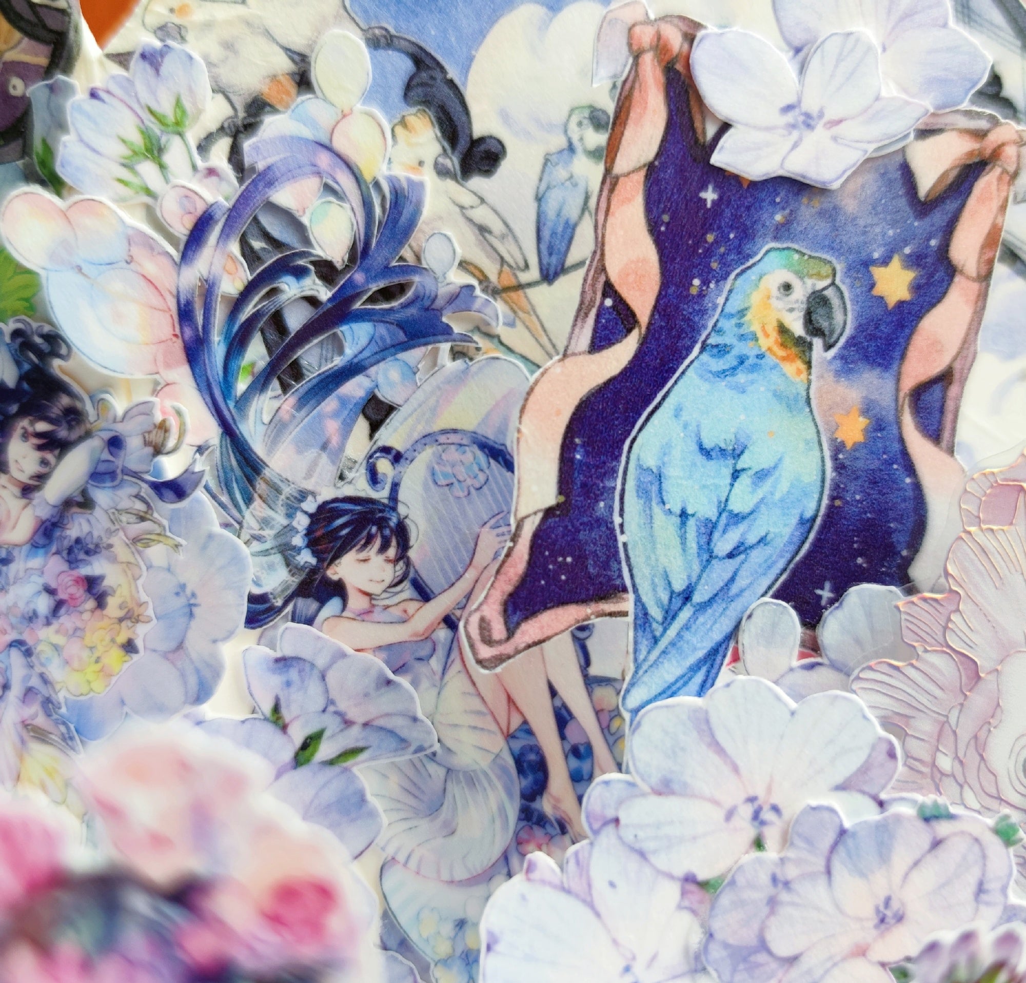 Tournesol Studio Masking Tape: Flower Bride