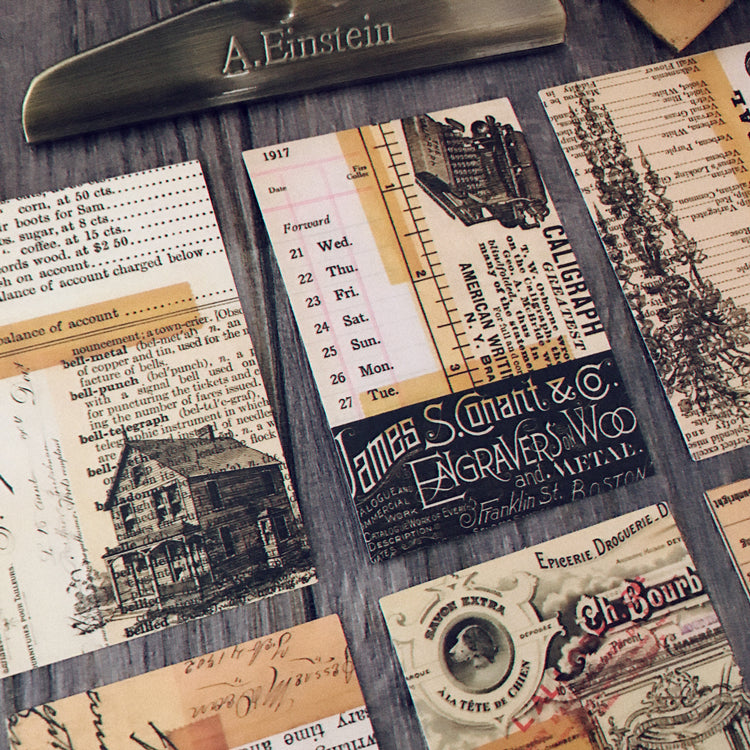 Vintage Collage Stickers