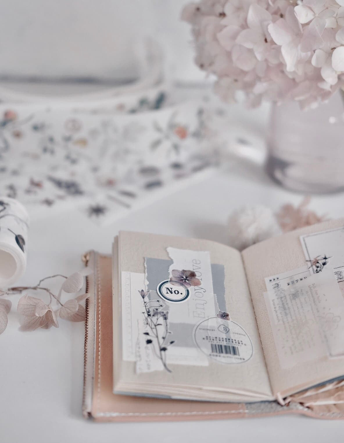 Vintage Flower Specimen Washi Tape