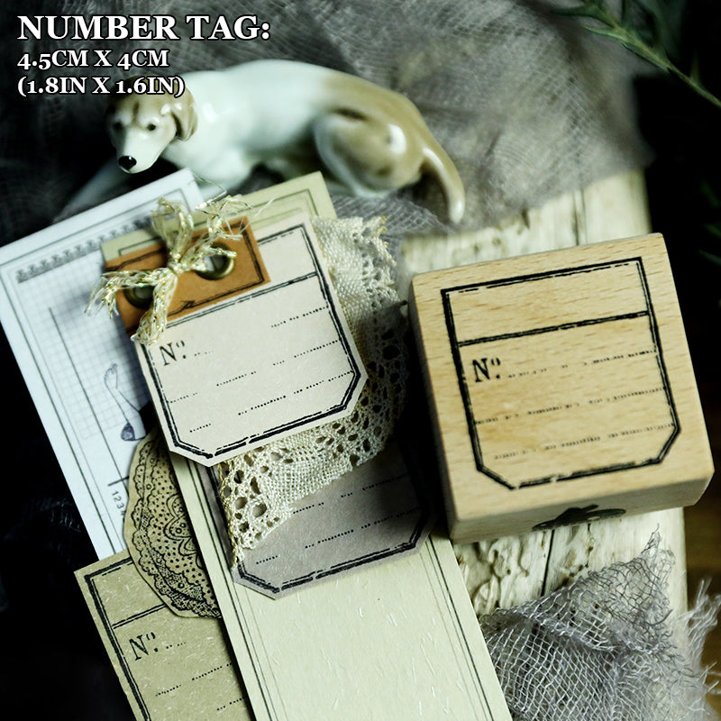 Cheeserabbit Studio: Analog Documentation Wooden Stamps