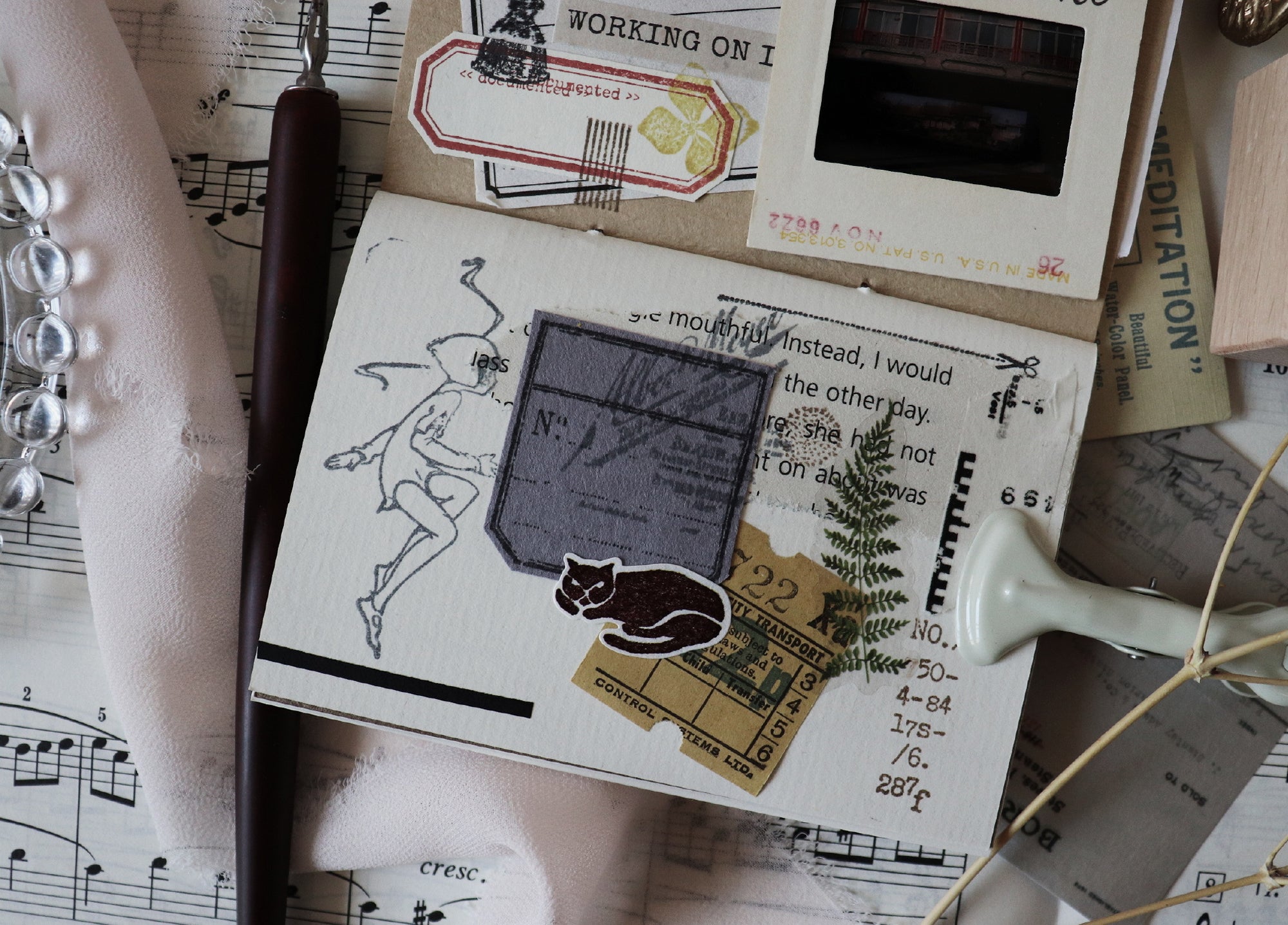 Cheeserabbit Studio: Analog Documentation Wooden Stamps