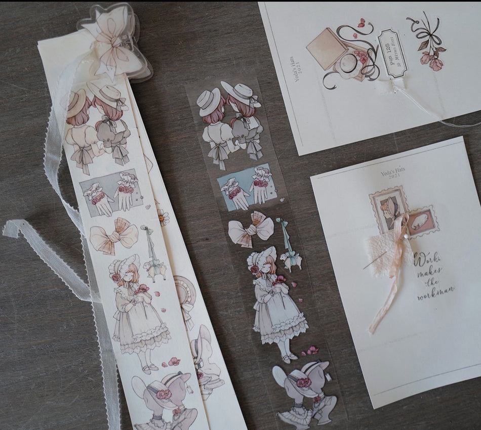 VLab Masking Tape: Yeda's Hats