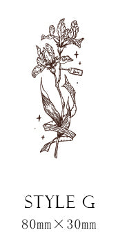 Wild Flowers Series Rubber Stamps