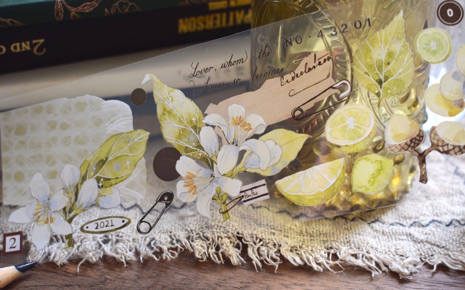 Wildberry Lab Masking Tape: Berry Calendar