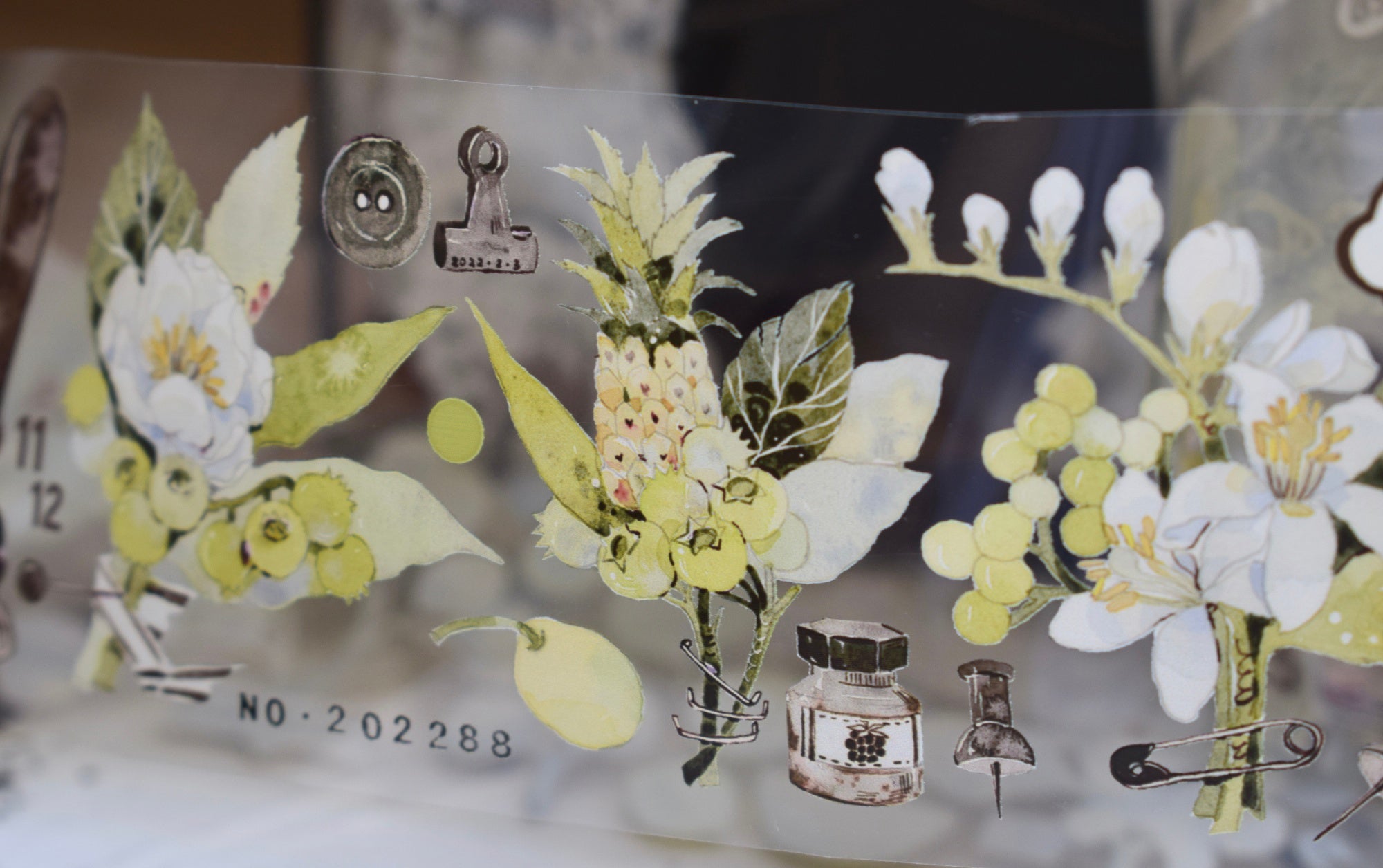 Wildberry Lab Masking Tape: Berry Calendar