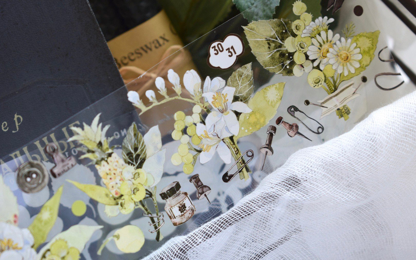 Wildberry Lab Masking Tape: Berry Calendar