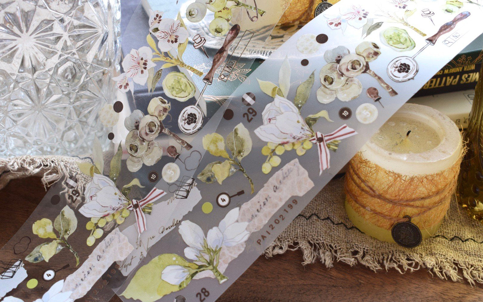 Wildberry Lab Masking Tape: Berry Calendar