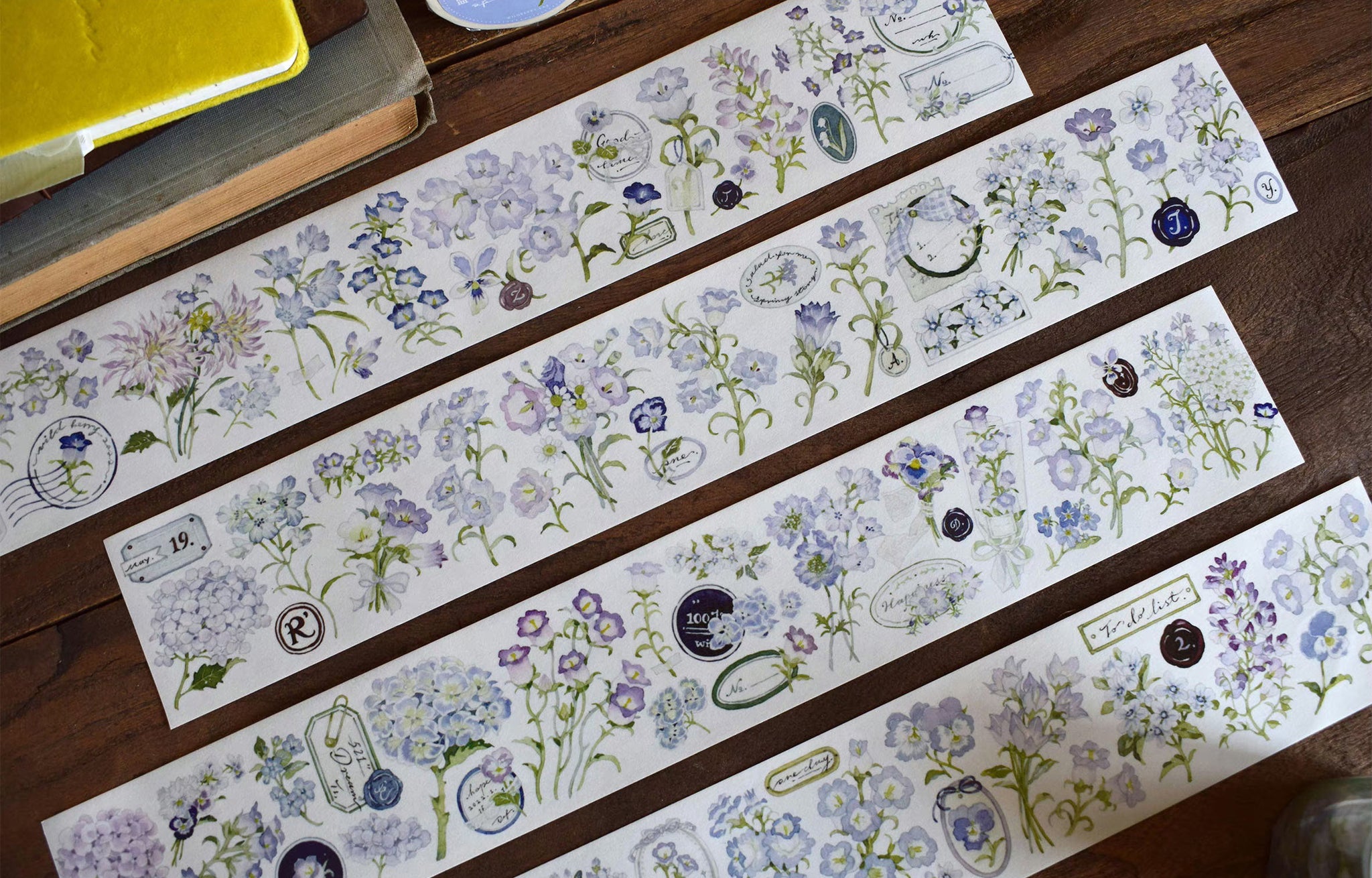 Wildberry Lab Masking Tape: Bluebells