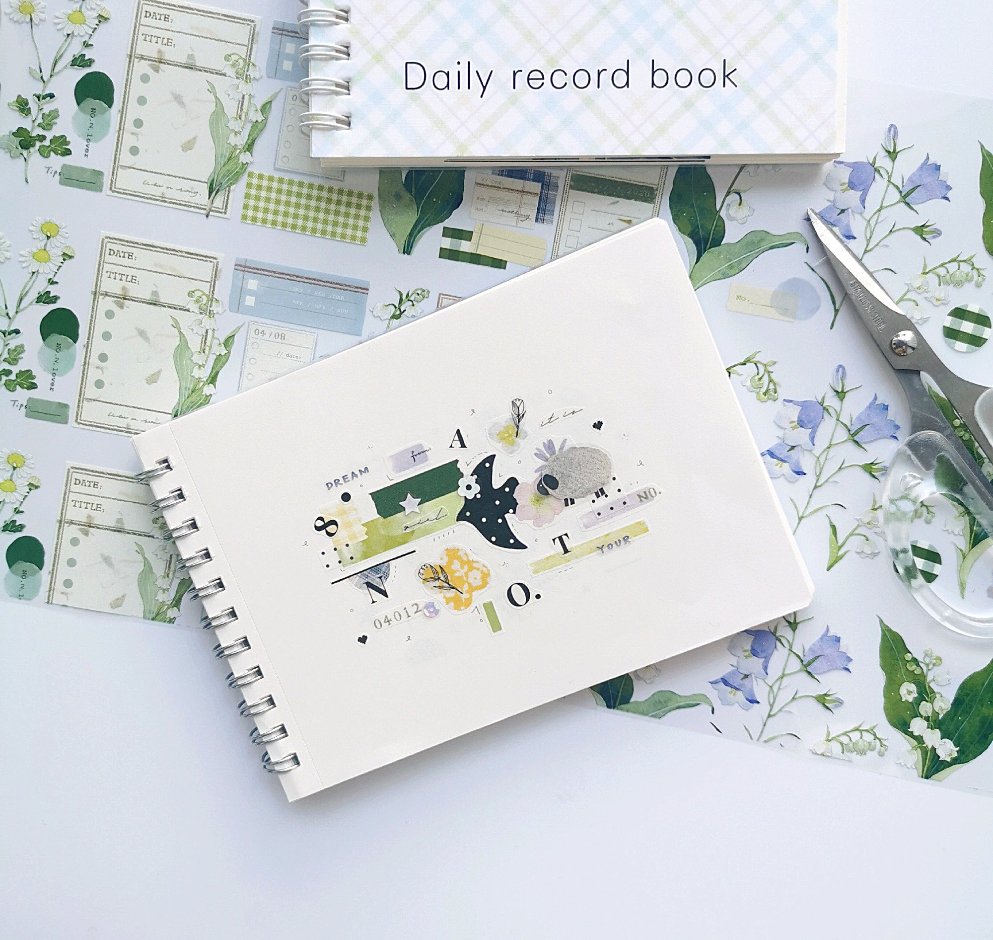 Wildberry Lab Masking Tape: May Bell Song