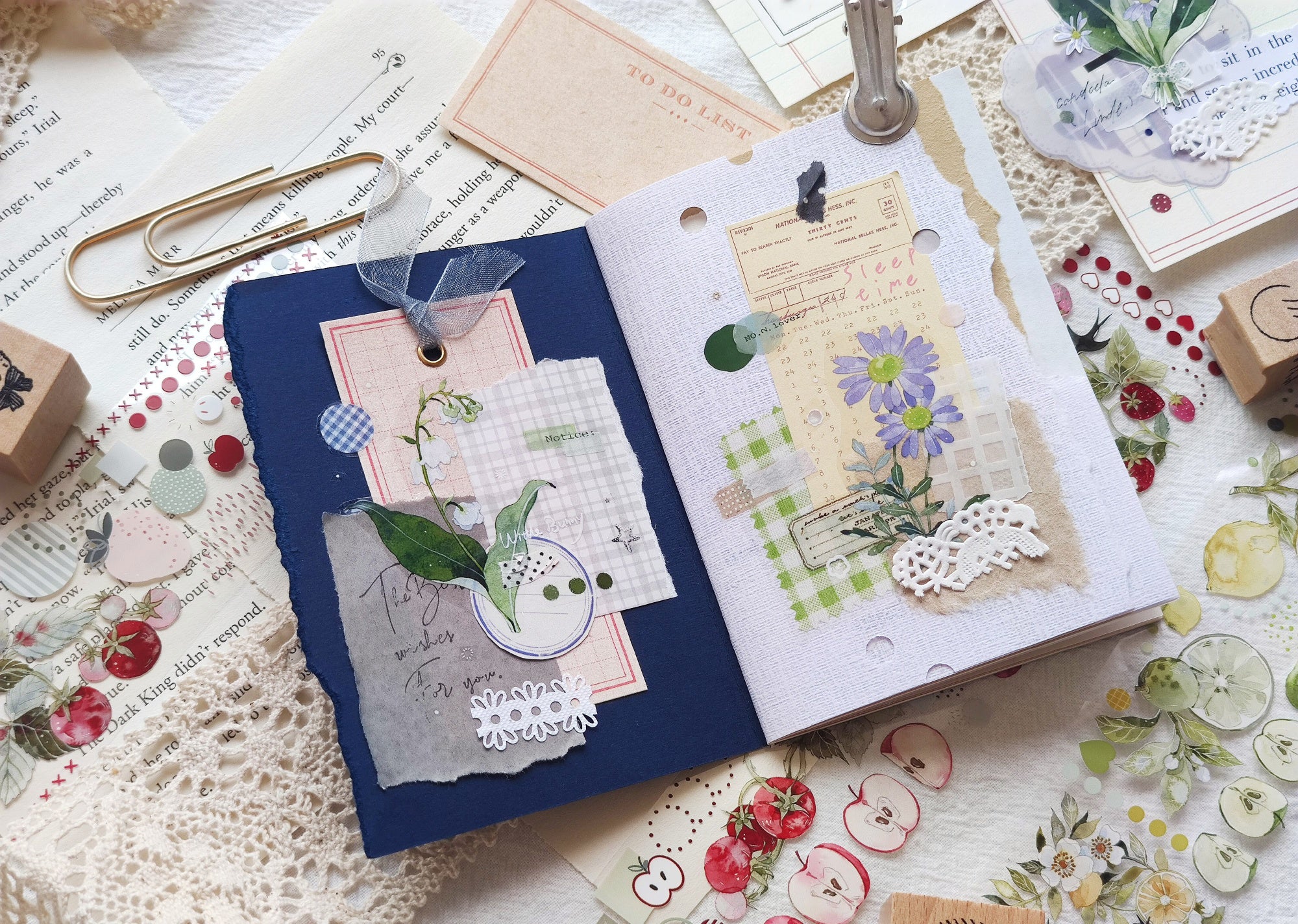 Wildberry Lab Masking Tape: May Bell Song
