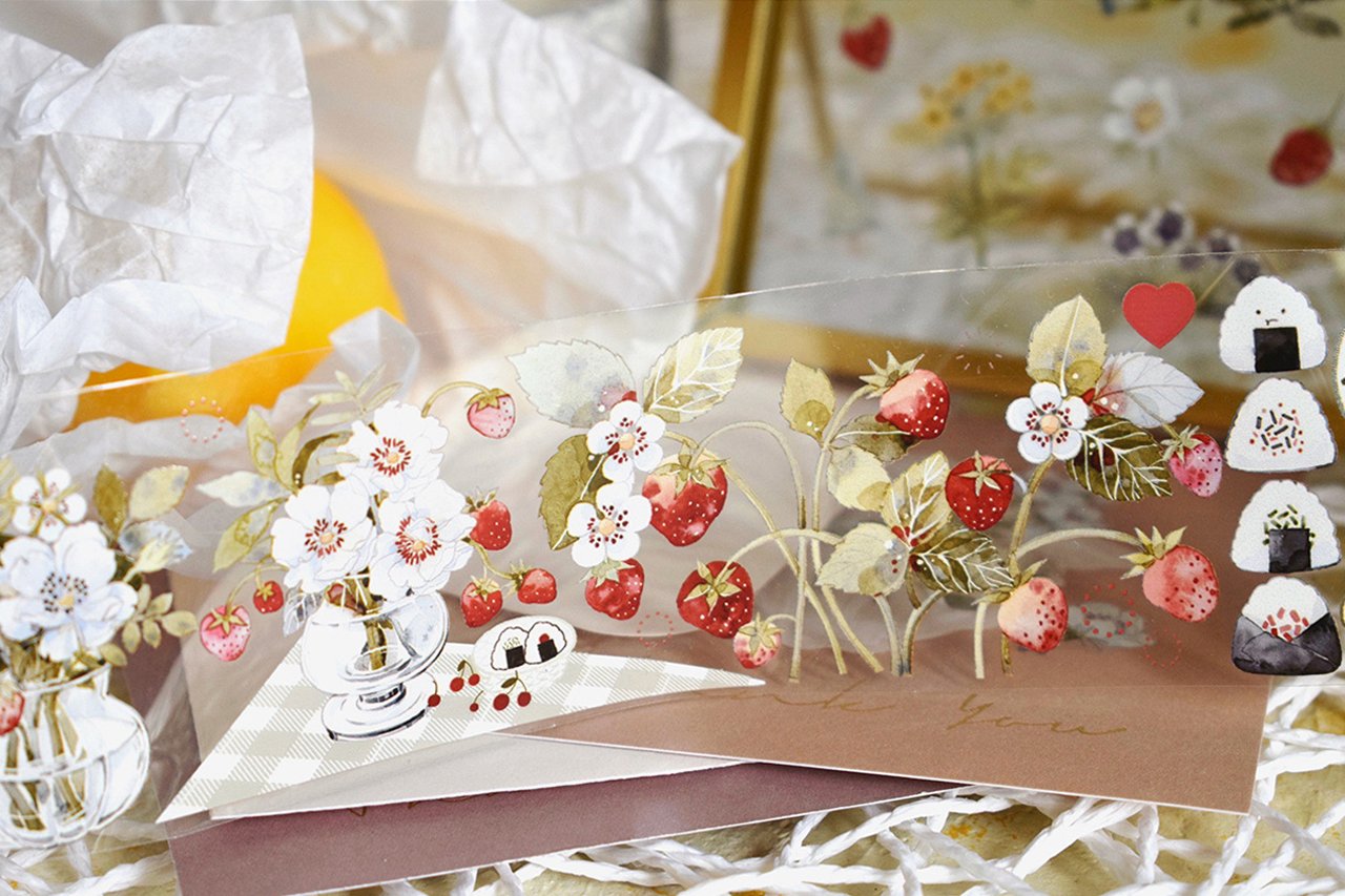 Wildberry Lab Clear Tape: Picnic