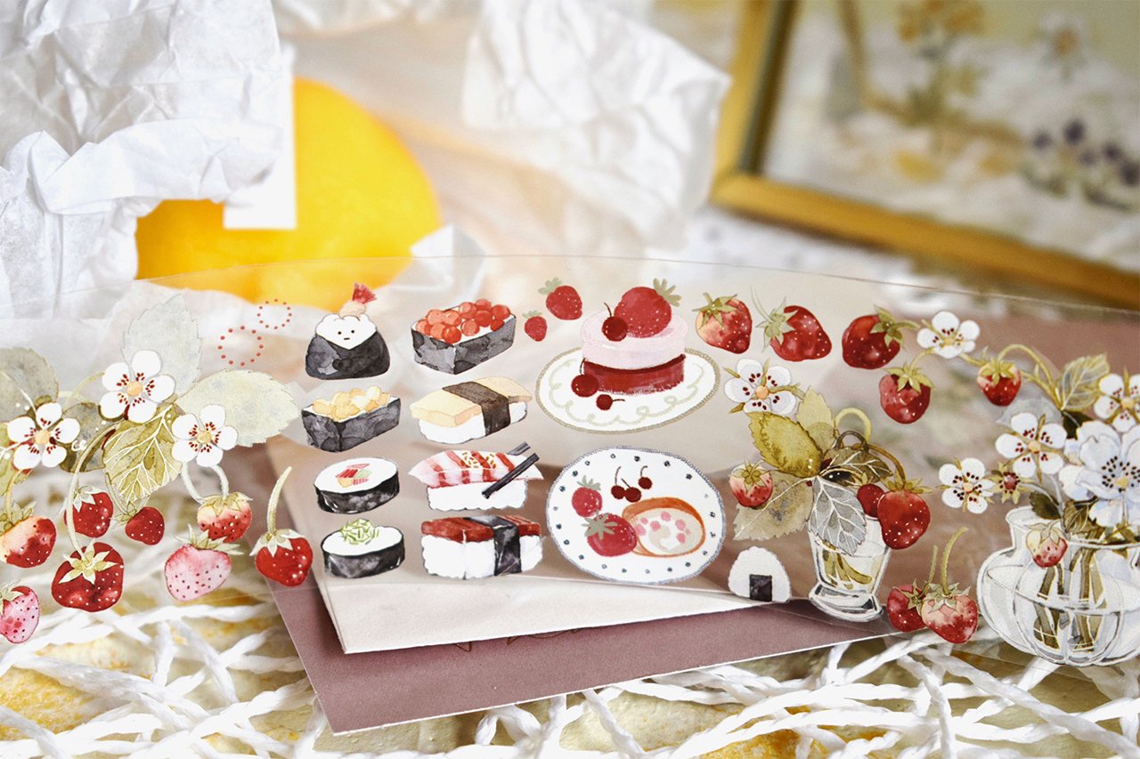 Wildberry Lab Clear Tape: Picnic