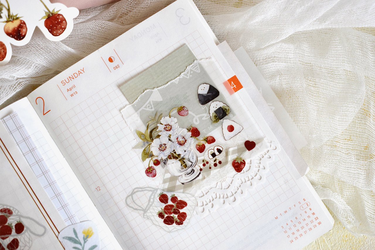 Wildberry Lab Clear Tape: Picnic