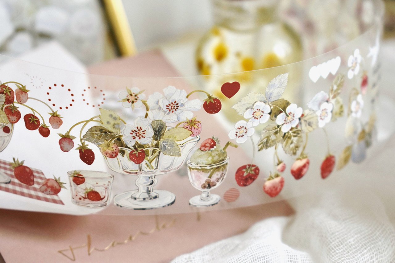 Wildberry Lab Clear Tape: Picnic
