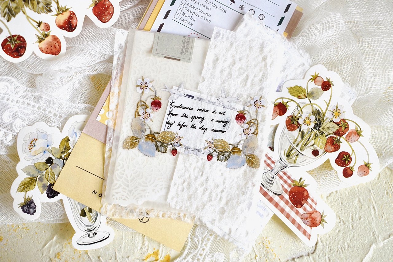 Wildberry Lab Clear Tape: Picnic