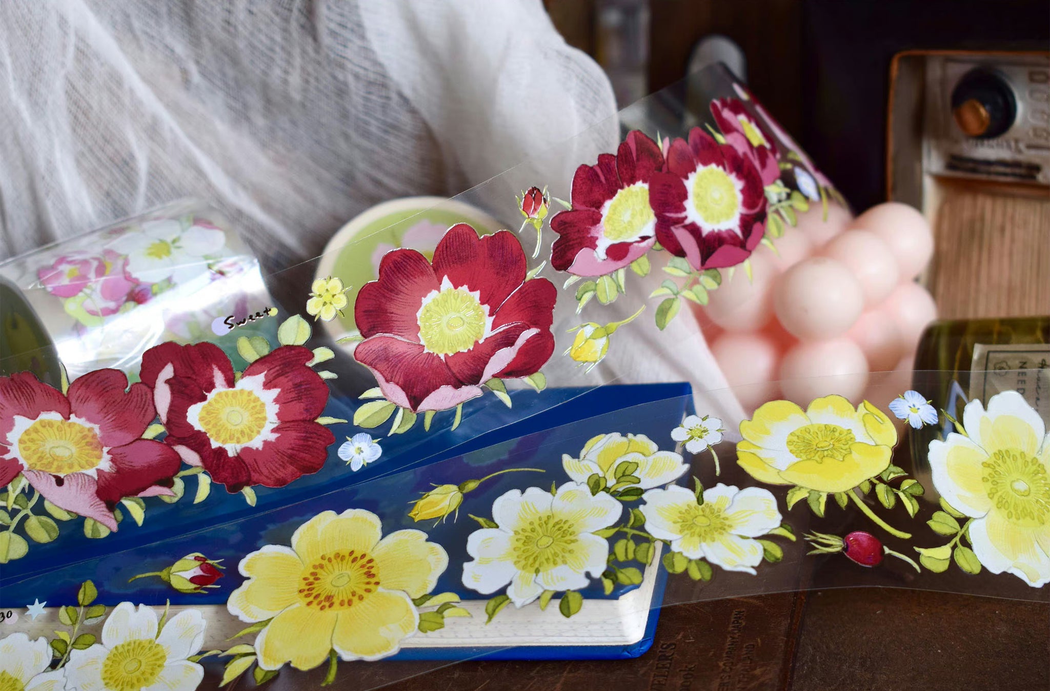Wildberry Lab Masking Tape: Rosaseae