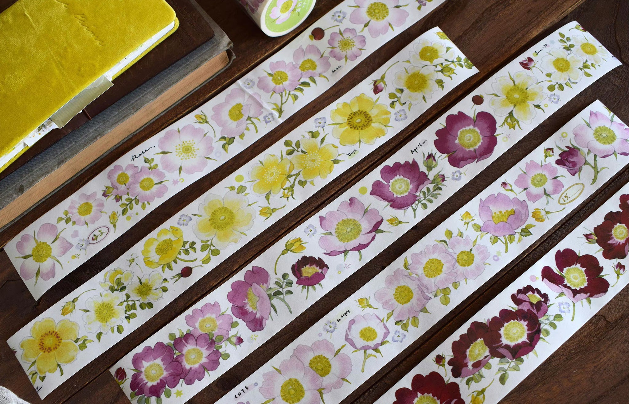 Wildberry Lab Masking Tape: Rosaseae