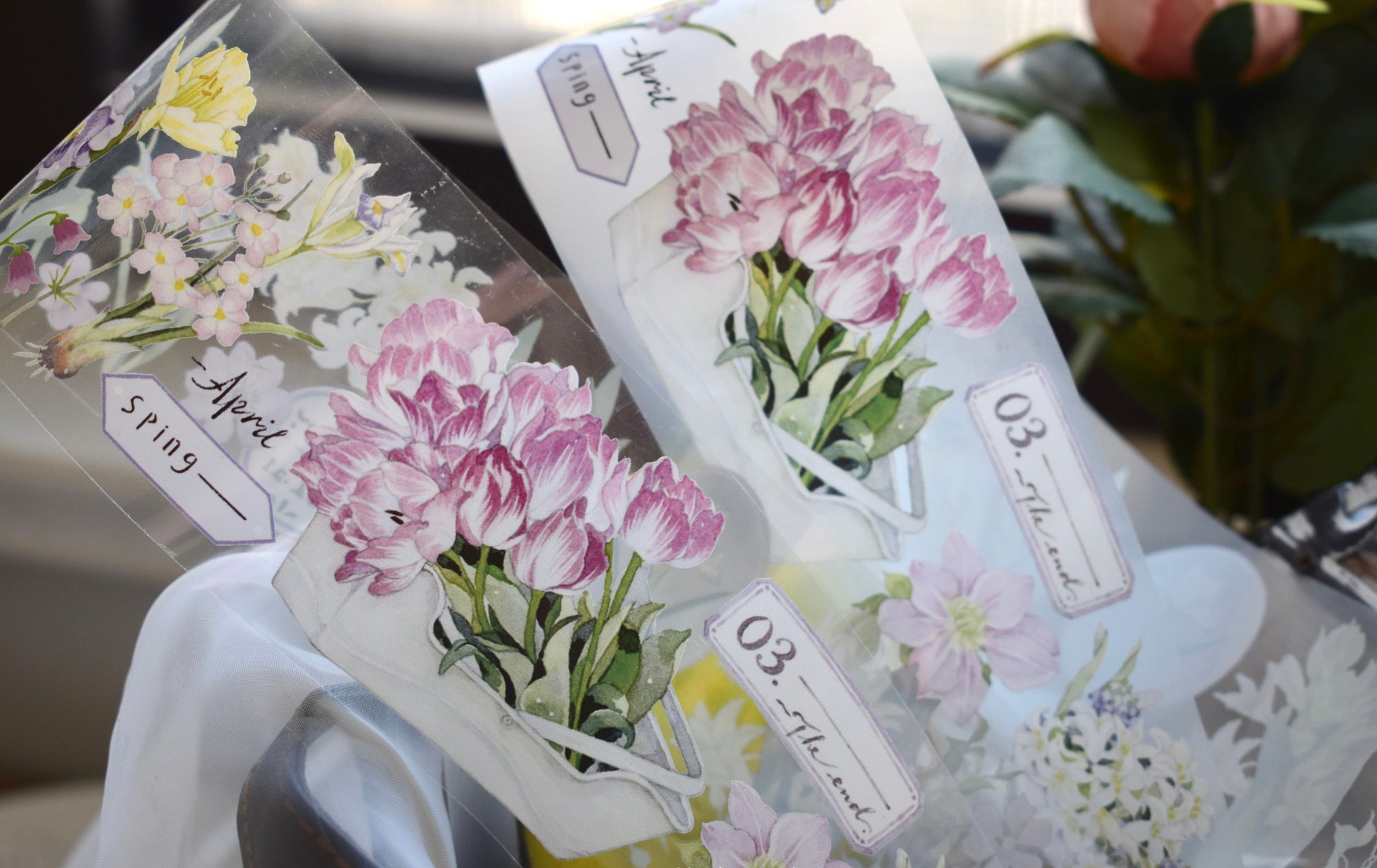 Wildberry Lab Masking Tape: Rose Garden