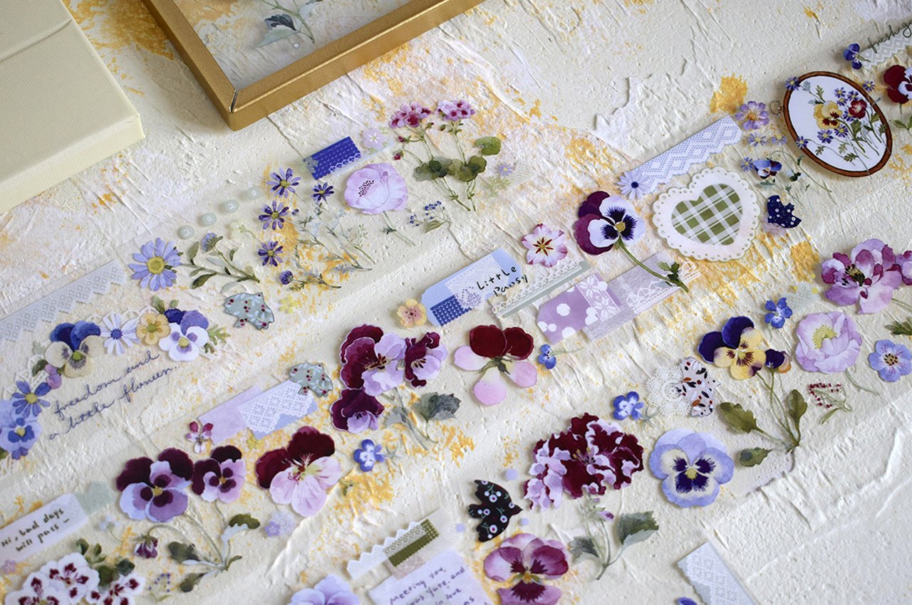 Wildberry Lab Clear Tape: Violet