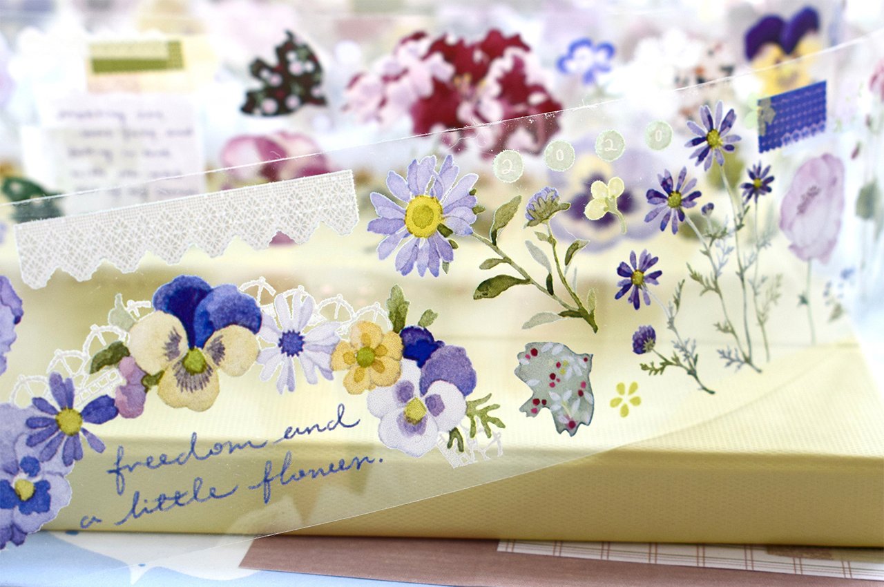 Wildberry Lab Clear Tape: Violet