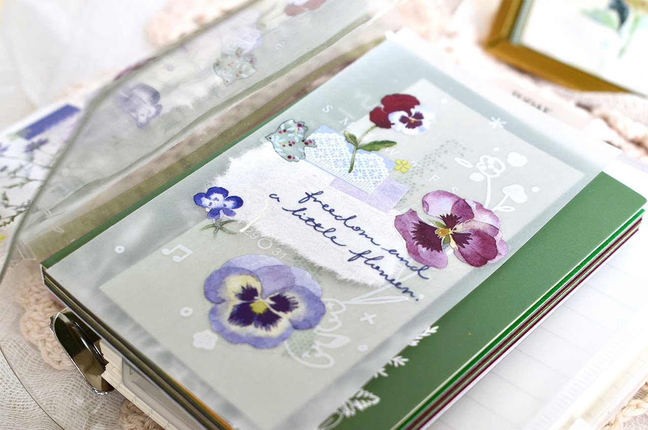 Wildberry Lab Clear Tape: Violet
