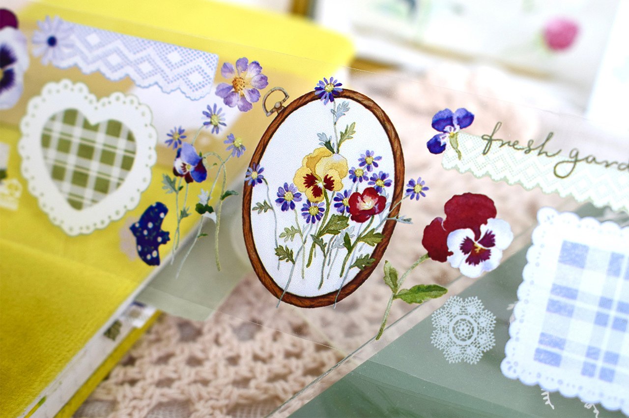 Wildberry Lab Clear Tape: Violet