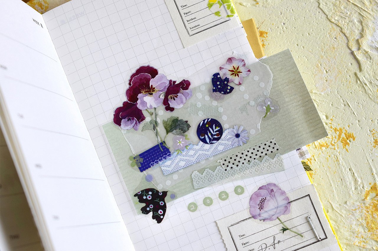 Wildberry Lab Clear Tape: Violet