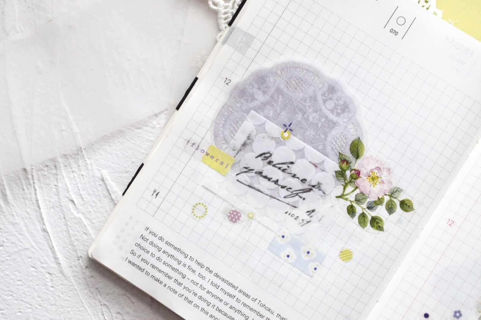 Wildberry Lab Masking Tape: Wild Roses