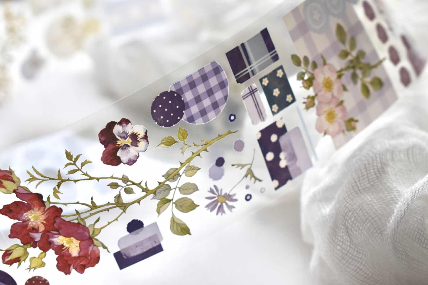 Wildberry Lab Masking Tape: Wild Roses