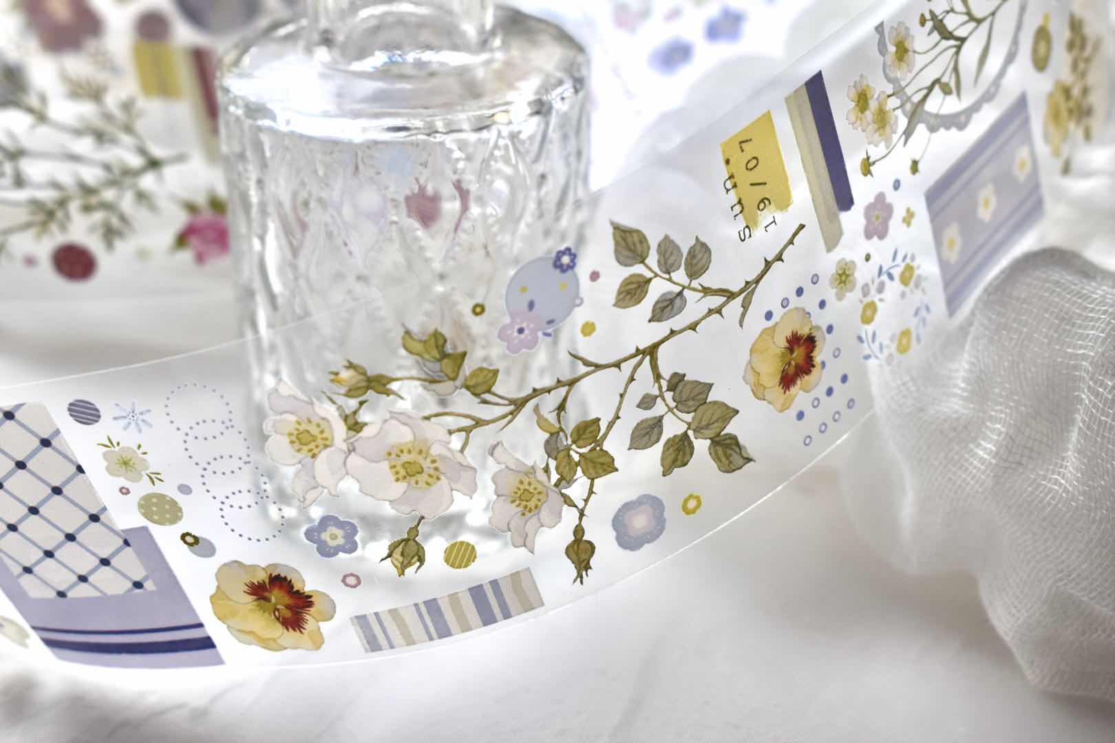 Wildberry Lab Masking Tape: Wild Roses