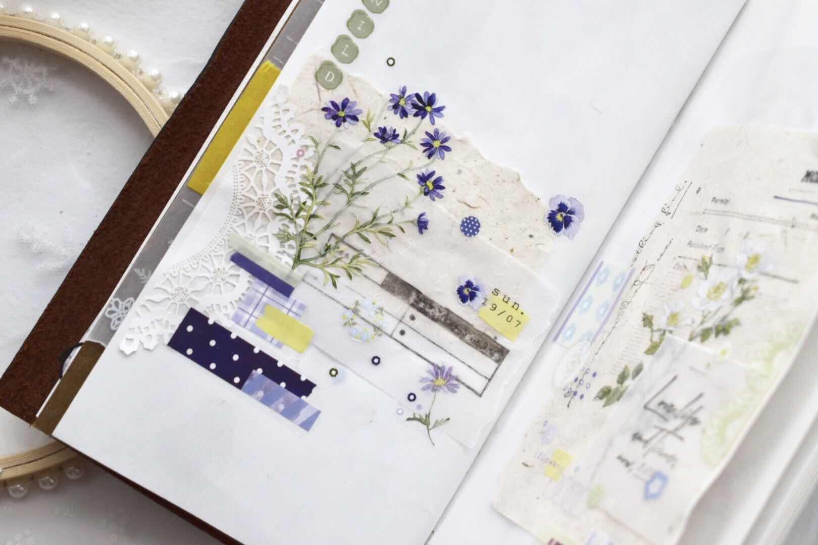 Wildberry Lab Masking Tape: Wild Roses