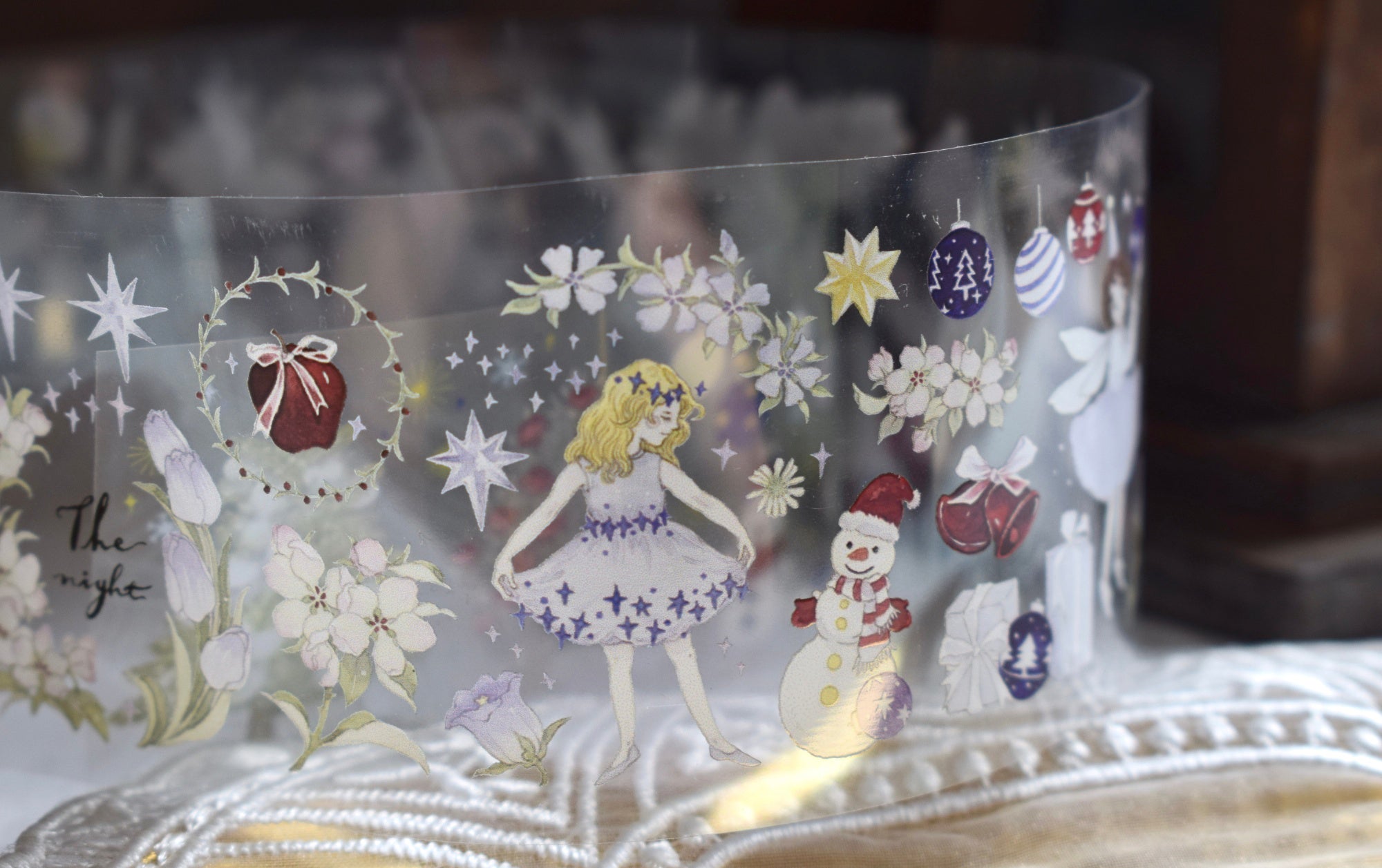 Wildberry Lab Masking Tape: Wonderful Winter Night