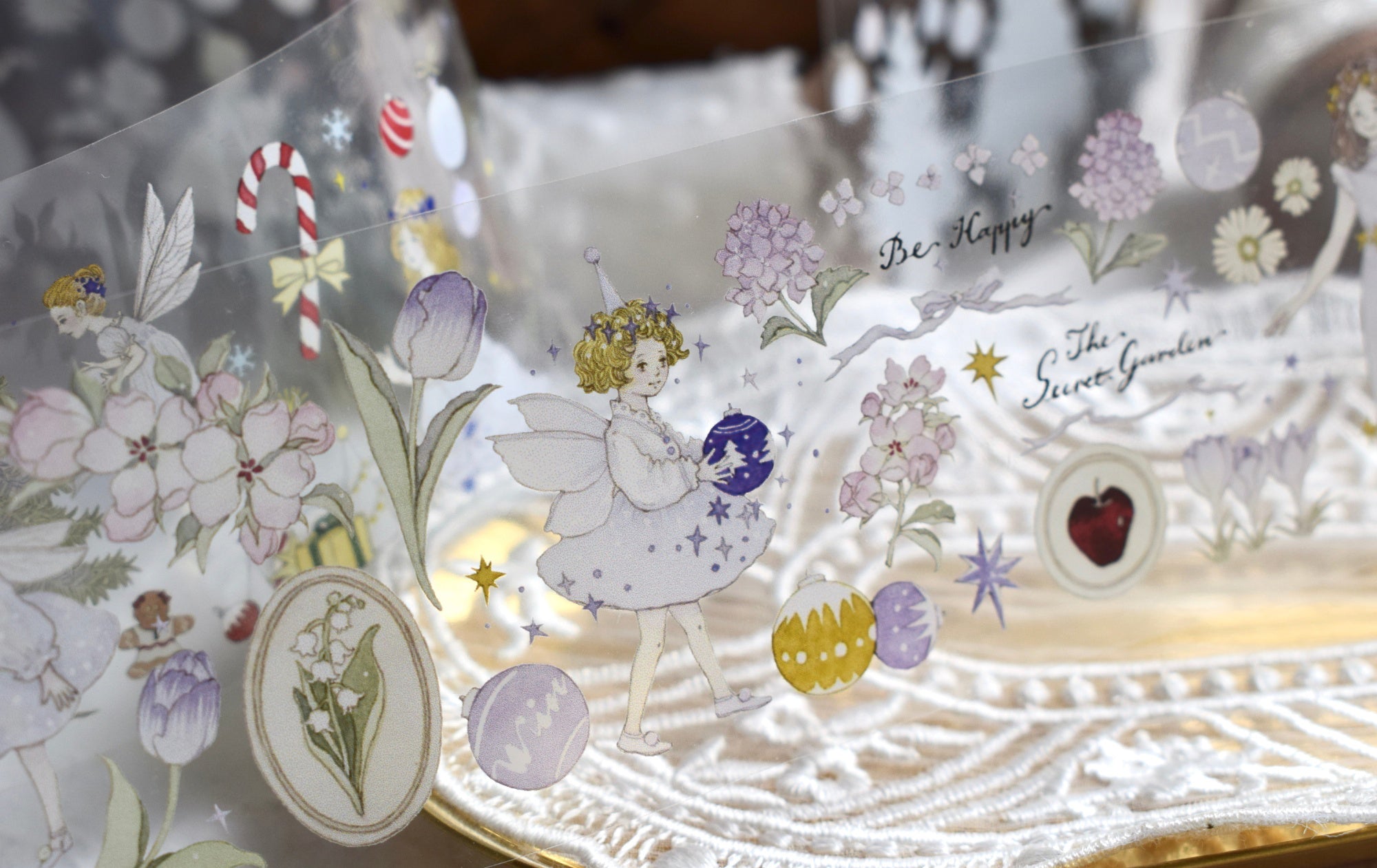 Wildberry Lab Masking Tape: Wonderful Winter Night