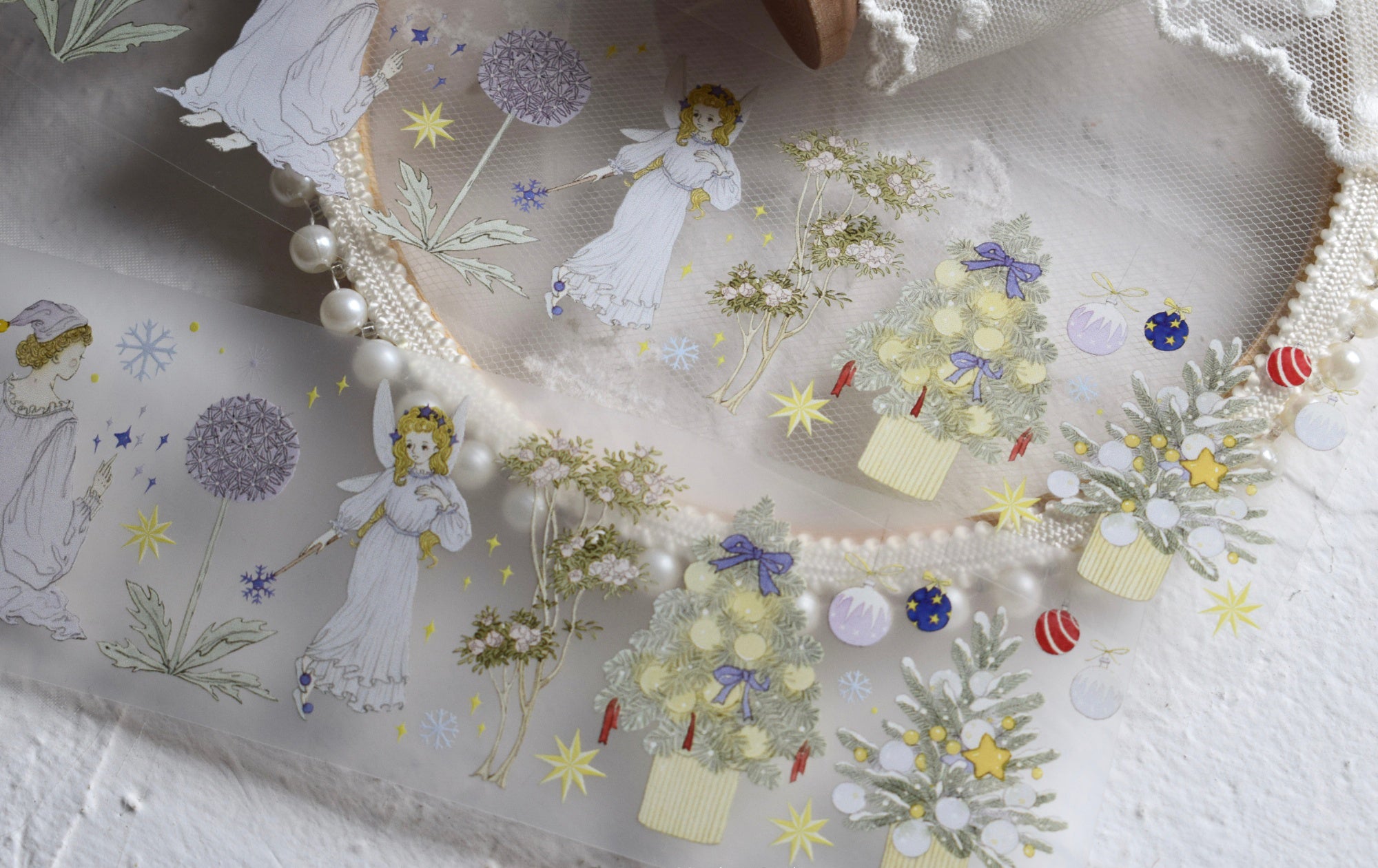 Wildberry Lab Masking Tape: Wonderful Winter Night