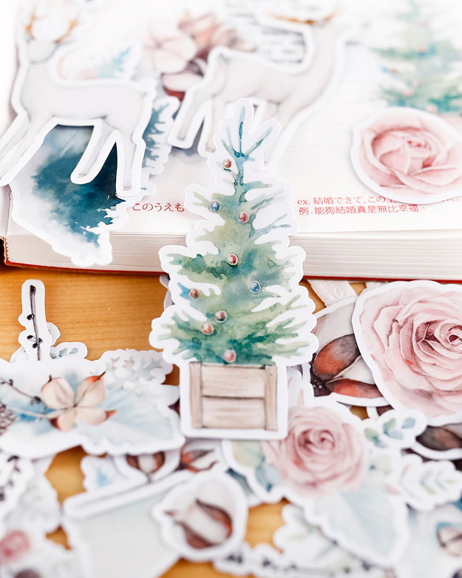 Winter Forest Stickers Pack
