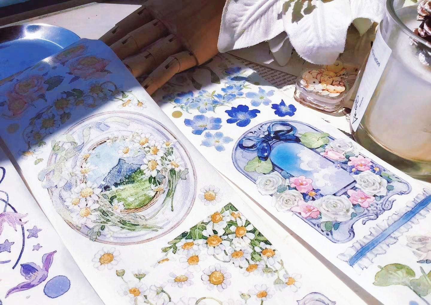 Upward Studio: World of Flowers Masking Tape