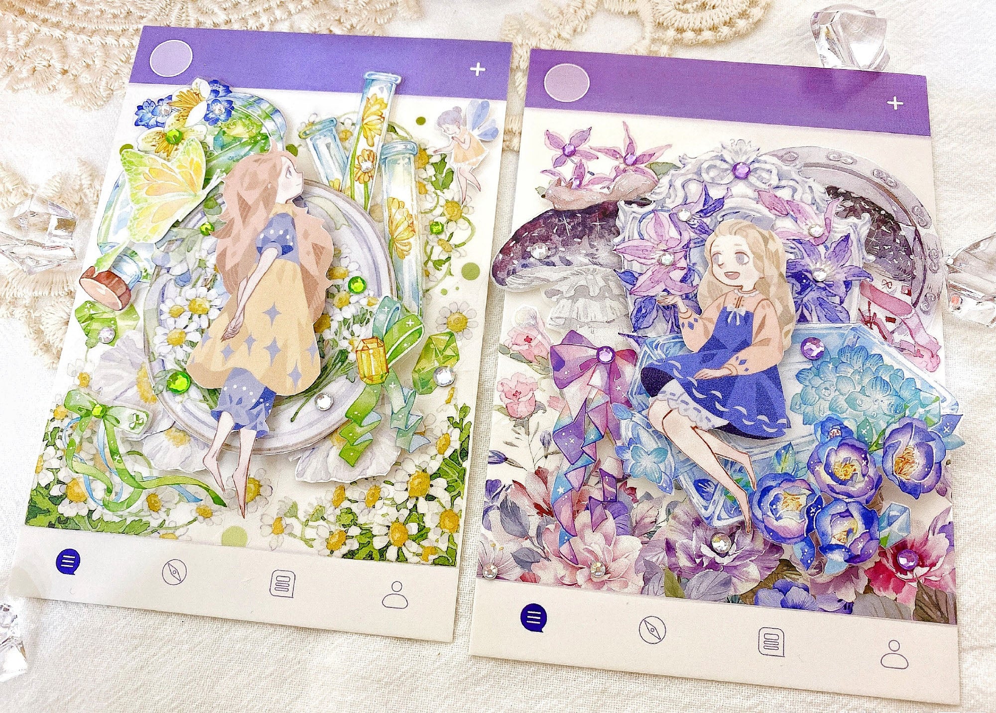 Upward Studio: World of Flowers Masking Tape