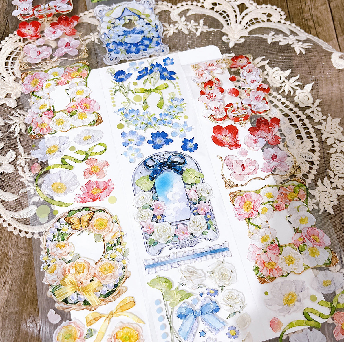 Upward Studio: World of Flowers Masking Tape