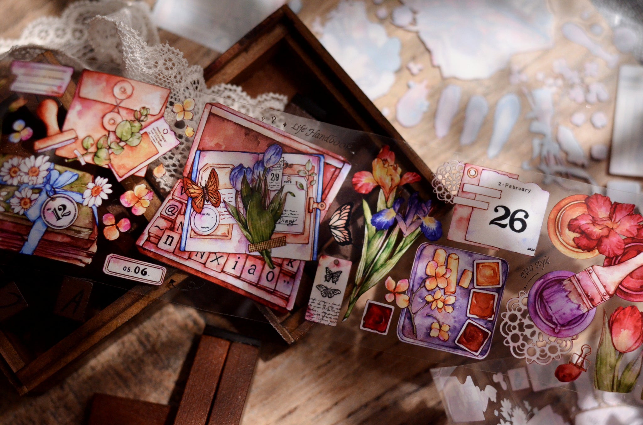 Xiaobai's House Masking Tape: Stationery