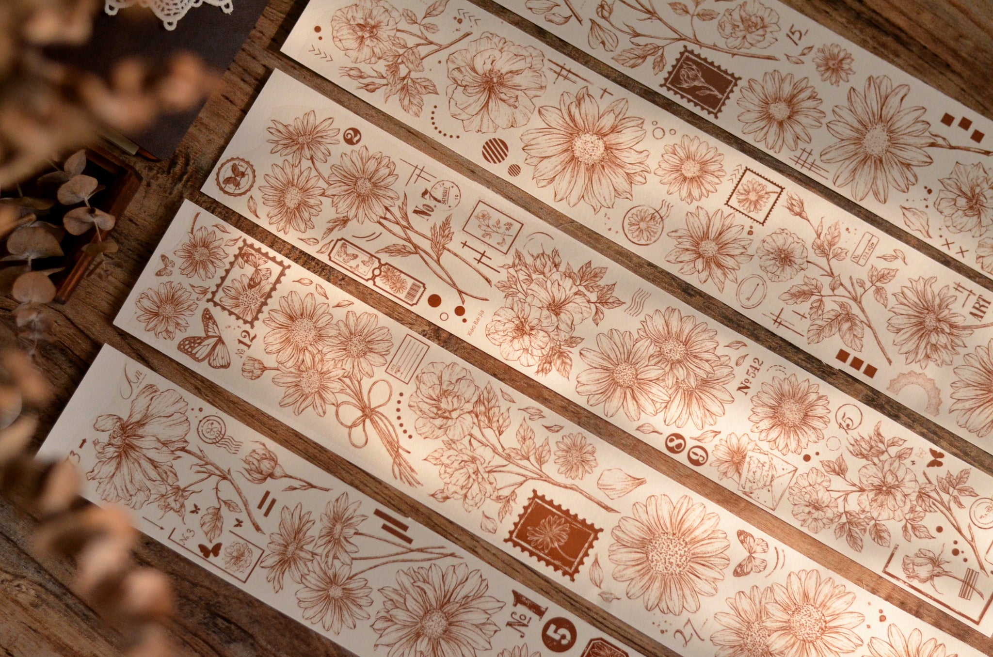 Xiaobai's House Masking Tape: Sunkissed Sepia