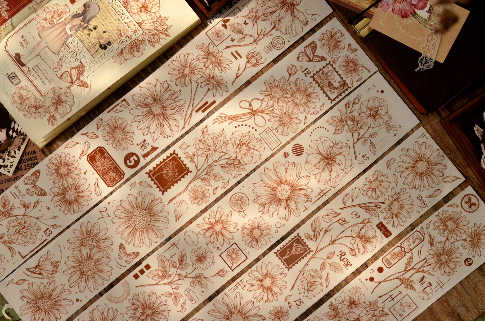 Xiaobai's House Masking Tape: Sunkissed Sepia