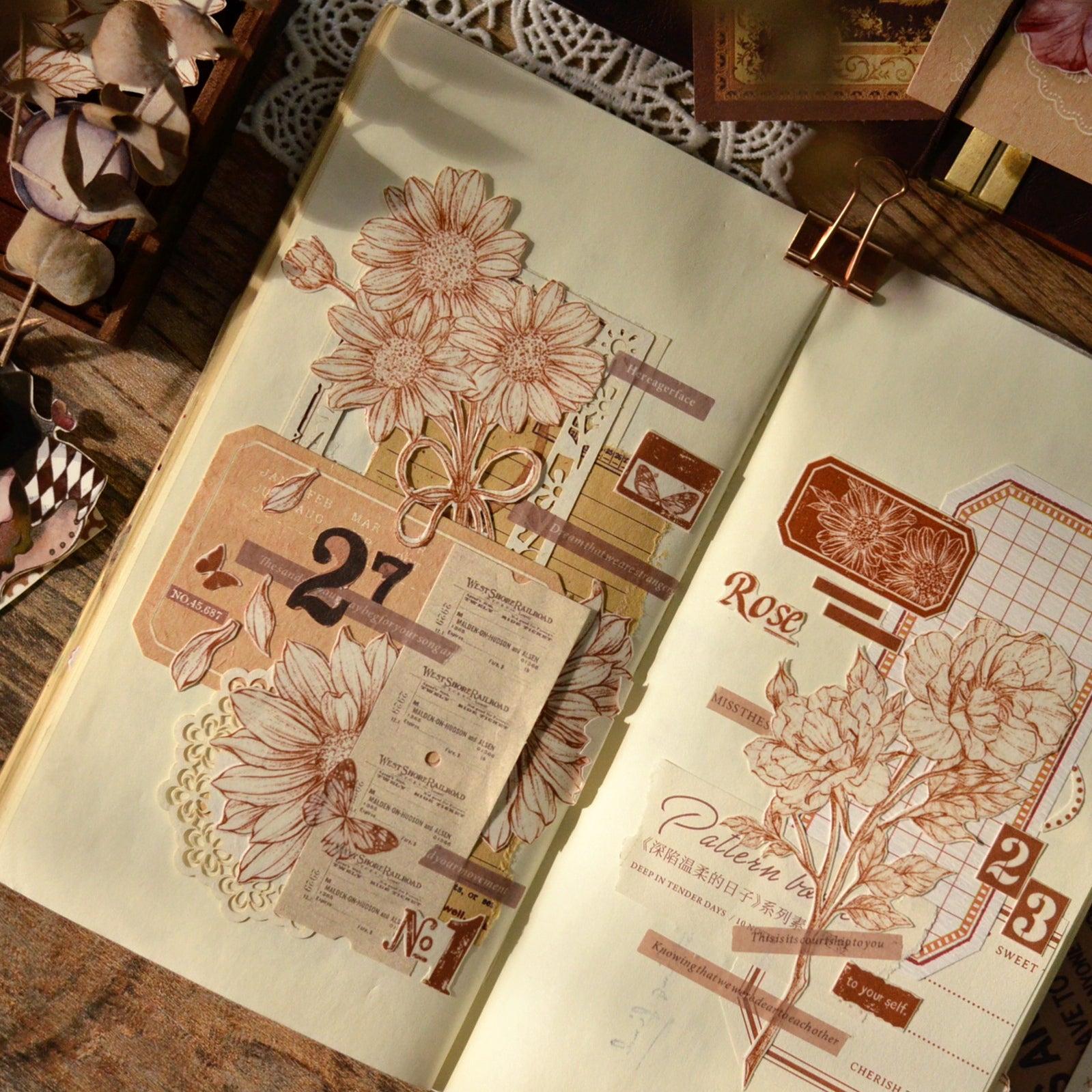 Xiaobai's House Masking Tape: Sunkissed Sepia