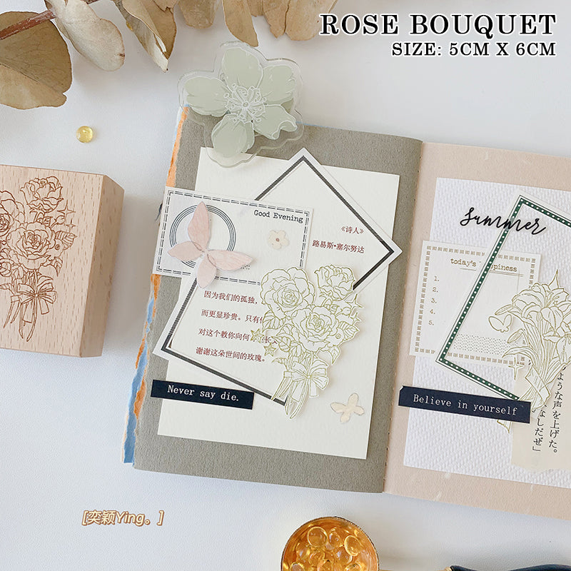 YDream Stamp: Flower Bouquet